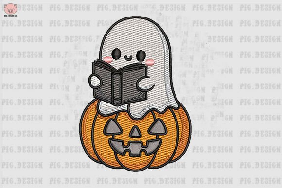 Ghost Pumpkin Book Embroidery Review