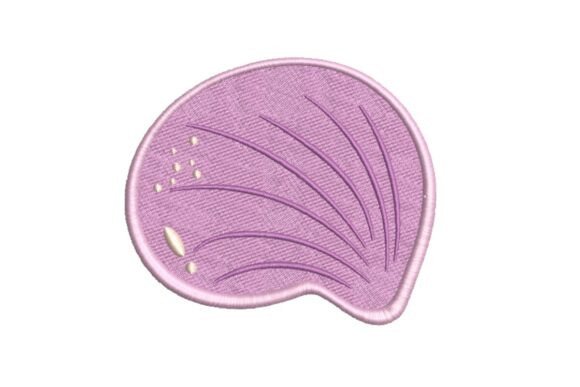 Purple Fan Shell Embroidery Design Review