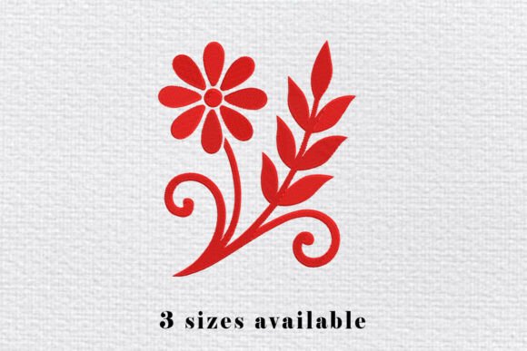 Red Flower Embroidery Design: A Holiday Review