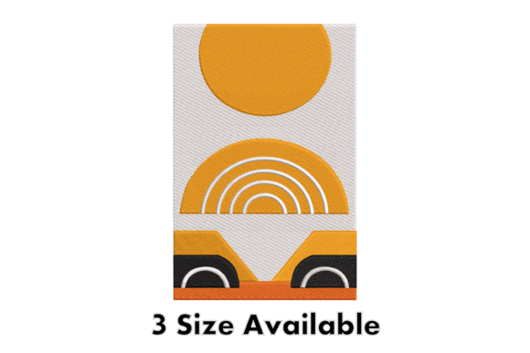 Review: Abstract Geometric Embroidery Design for Craft Fairs