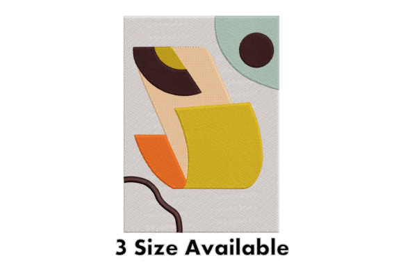 Review: Abstract Shapes Embroidery Design File