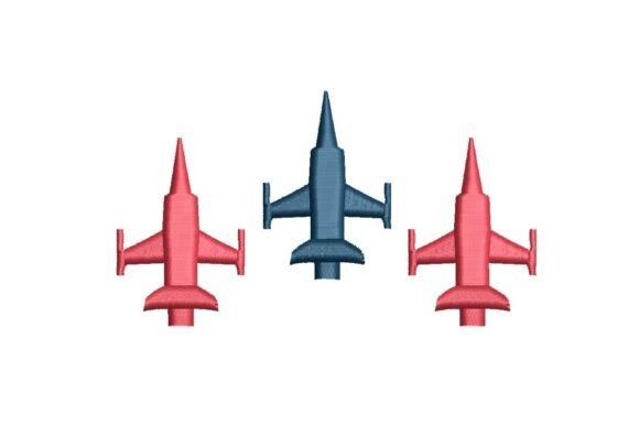 Review: Jet Formation Planes Embroidery Design