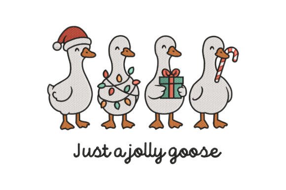 Review: Just a Jolly Goose Embroidery for Holiday Projects