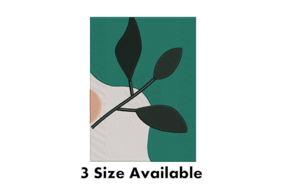 Review: Minimalist Leaf Embroidery Design for Holiday Sales