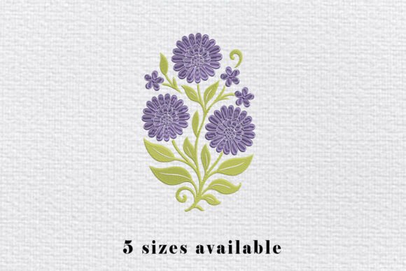 Reviewing Purple Floral Embroidery for Boutique Apparel