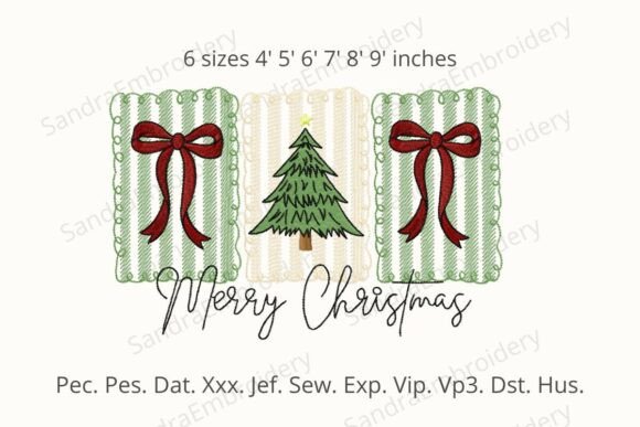 Reviewing the Coquette Merry Christmas Embroidery Design