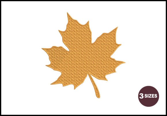 Reviewing the Elegant Maple Leaf Embroidery Design