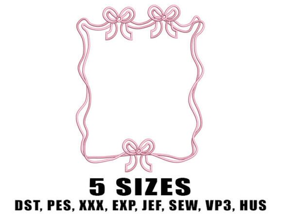 Reviewing the Triple Bow Frame Embroidery Design