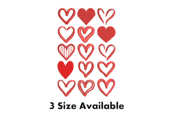 Reviewing the Valentine Hearts Embroidery File